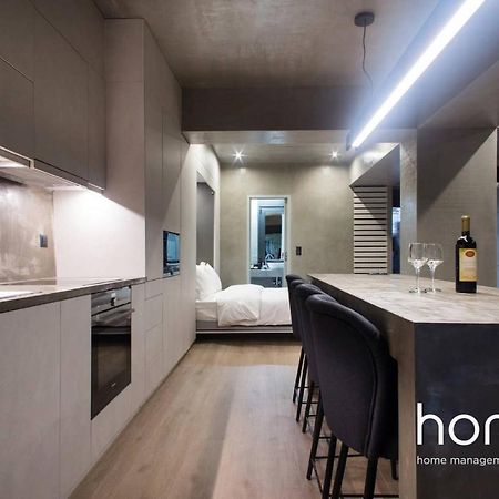 Ferienwohnung Unique Urban Homm Studio In Piraeus, Alkiviadou Exterior foto