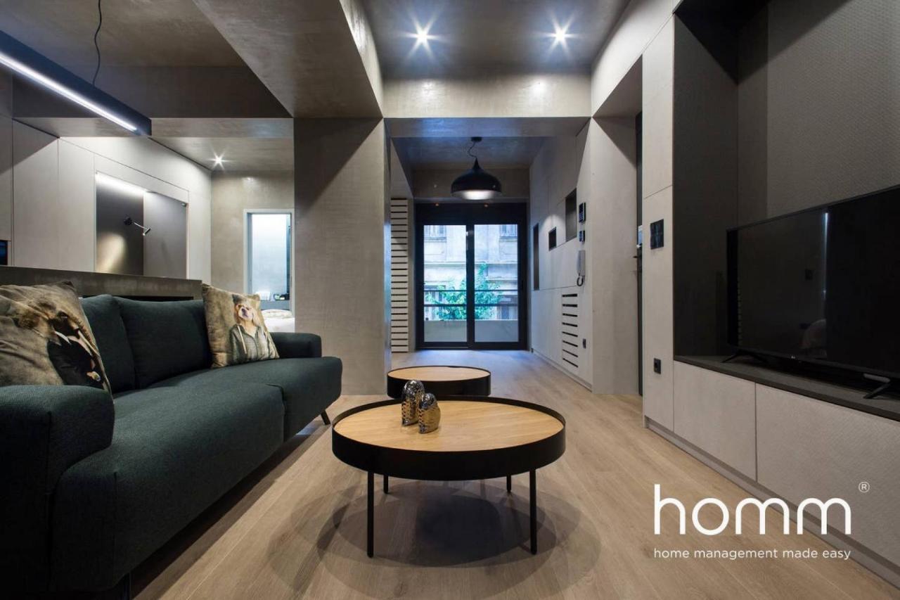 Ferienwohnung Unique Urban Homm Studio In Piraeus, Alkiviadou Exterior foto