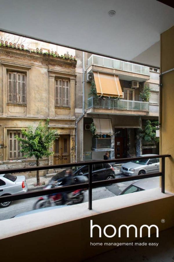 Ferienwohnung Unique Urban Homm Studio In Piraeus, Alkiviadou Exterior foto